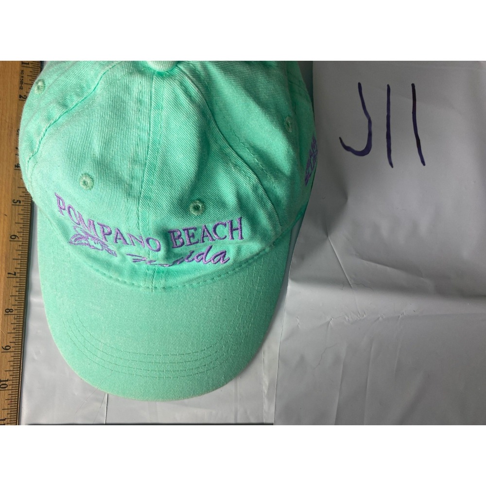 Turquoise‎ Beach Baseball Cap Embroidered Logo